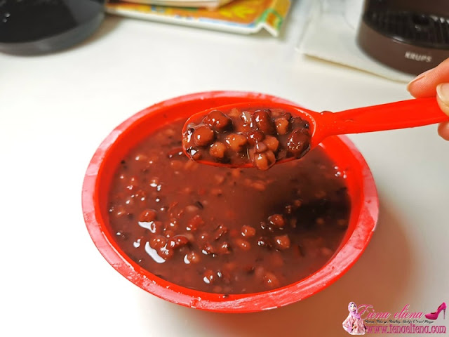 Red Bean with Wheat Dessert