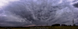 Wetterfotografie Gewitterjagd Nikon Münsterland Mammatuswolken