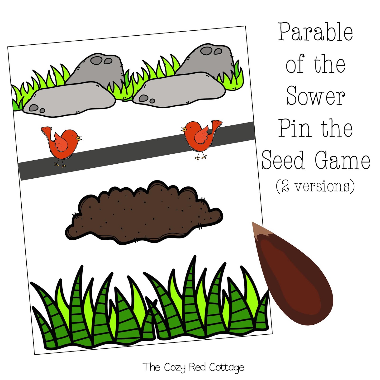 The Cozy Red Cottage Come Follow Me Matthew 13 Luke 8 13