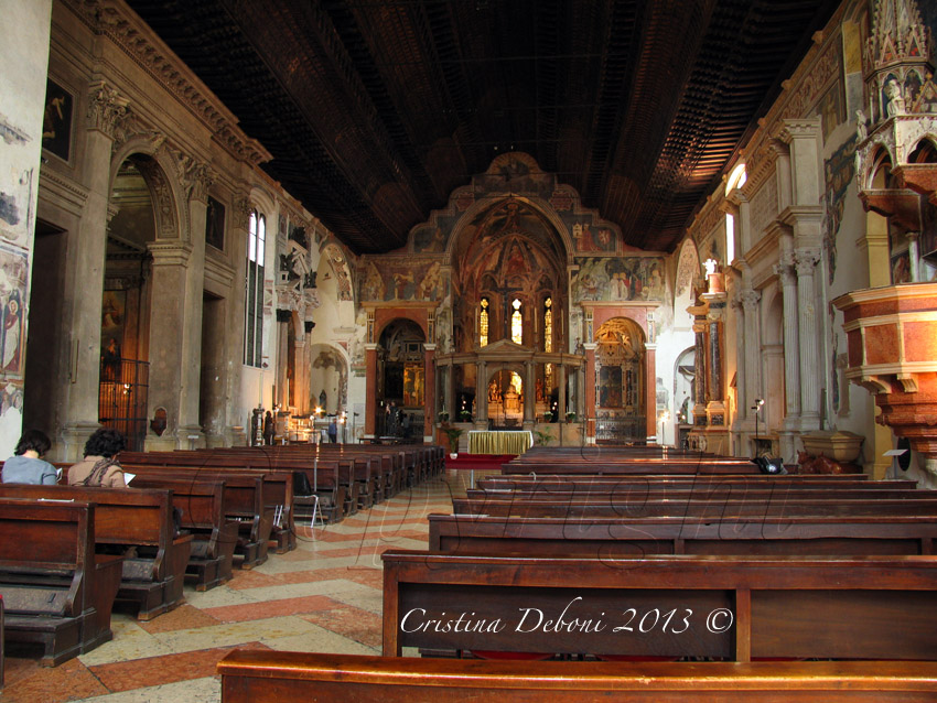 Esplorando Chiesa San Fermo Maggiore a Verona. Armoniosa fusione tra