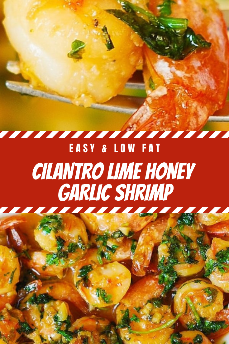 CilantroLime Honey Garlic Shrimp