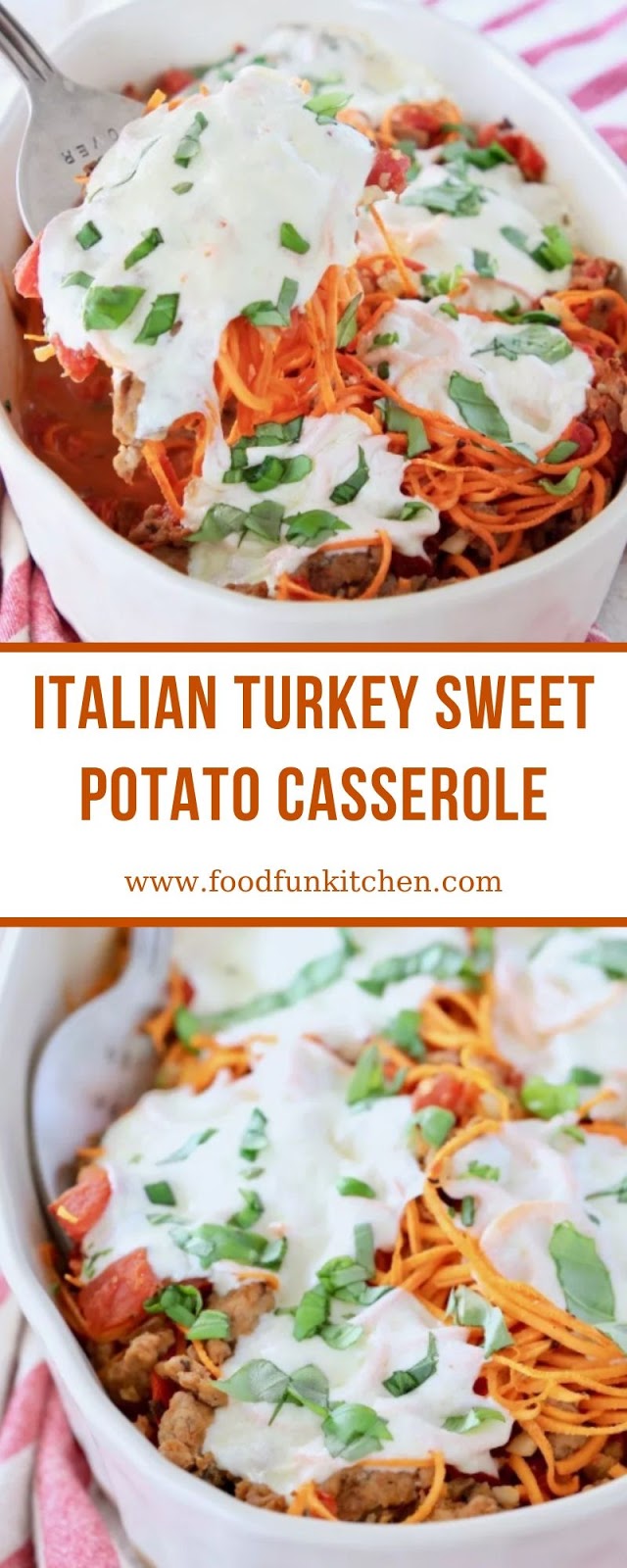 ITALIAN TURKEY SWEET POTATO CASSEROLE