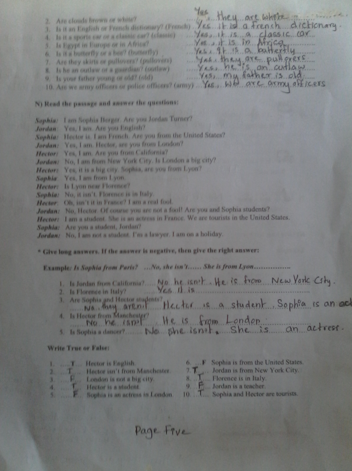 English answers website image