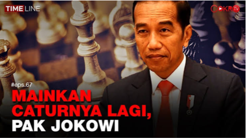 Permainan Catur Jokowi Mereka Bilang Jokowi Lemah, Mereka Salah Besar