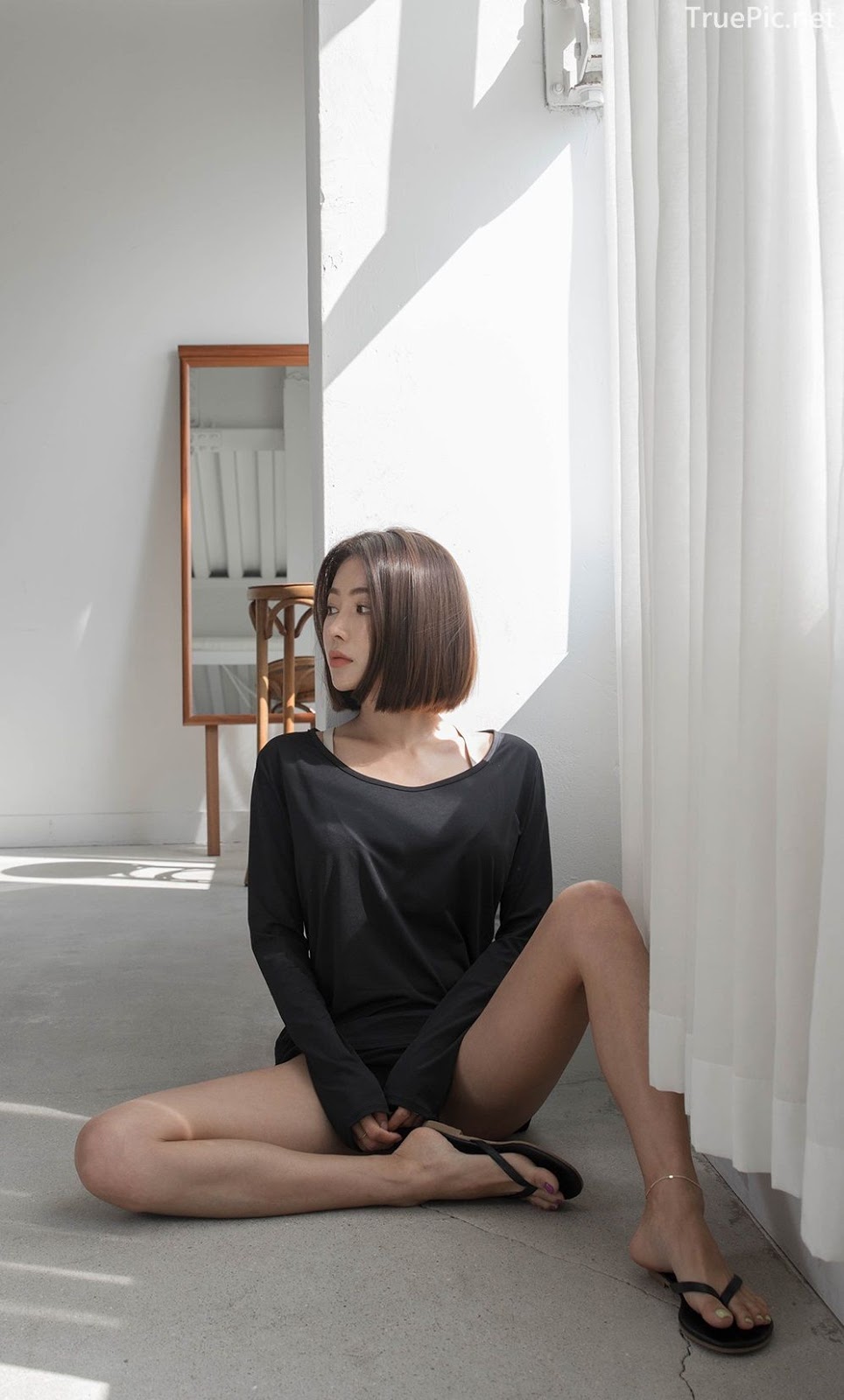 Korean model and fashion - An Seo Rin - Swimwear studio photoshoot - Picture 26
