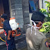 Koramil 0824/06 Ledokombo Lakukan Screening Warga dan Penyemprotan Disinfektan Bersama Pihak Terkait