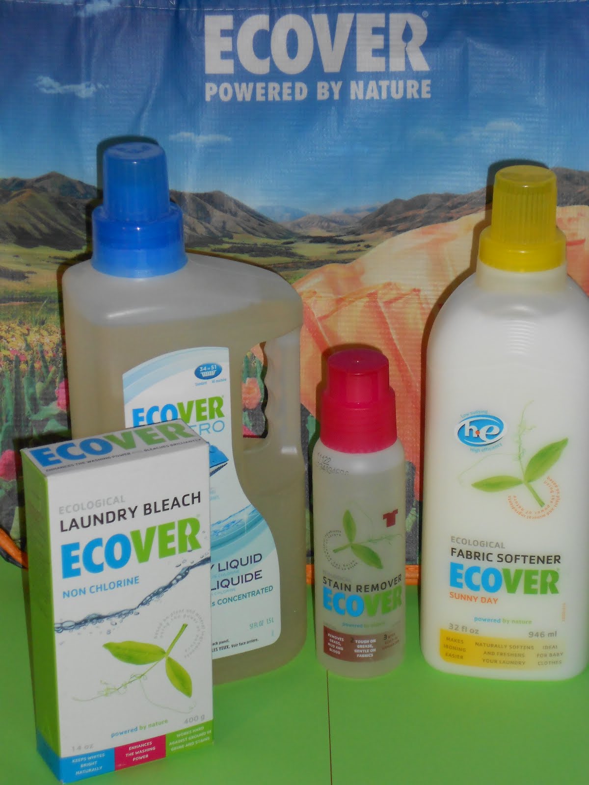 Ecover Laundry Products Review and Giveaway Frugal Family Tree