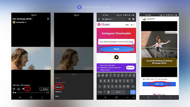 Cara Download Video IGTV, Foto, dan Story Instagram Tanpa Aplikasi 2021