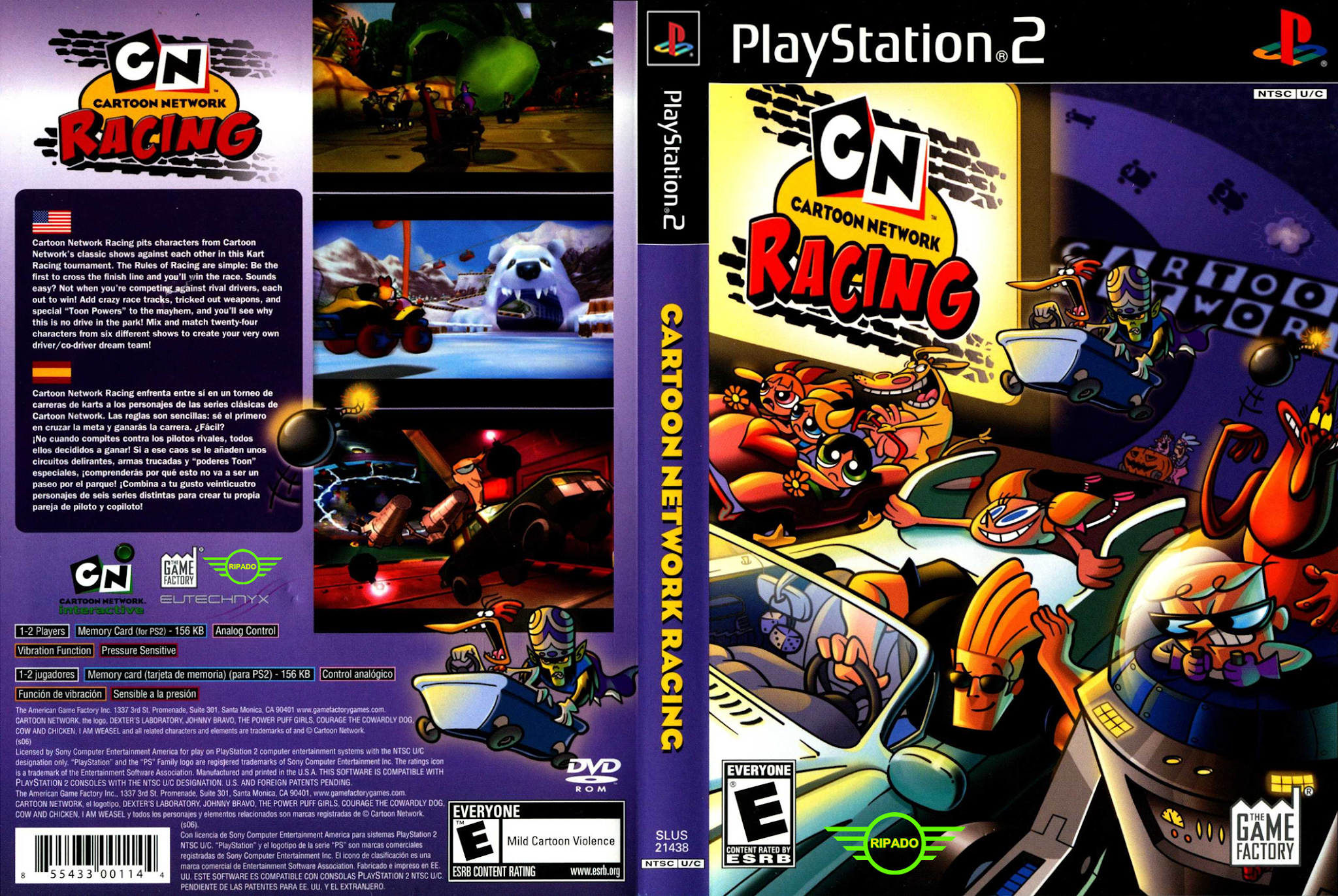 Cartoon Network Racing para Playstation 2 (2006)