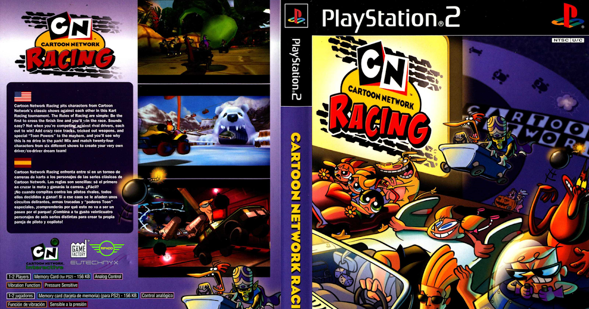 CARTOON NETWORK RACING - PLAYSTATION 2 - GTIN/EAN/UPC 855433001144 -  Cadastro de Produto com Tributação e NCM - Cosmos