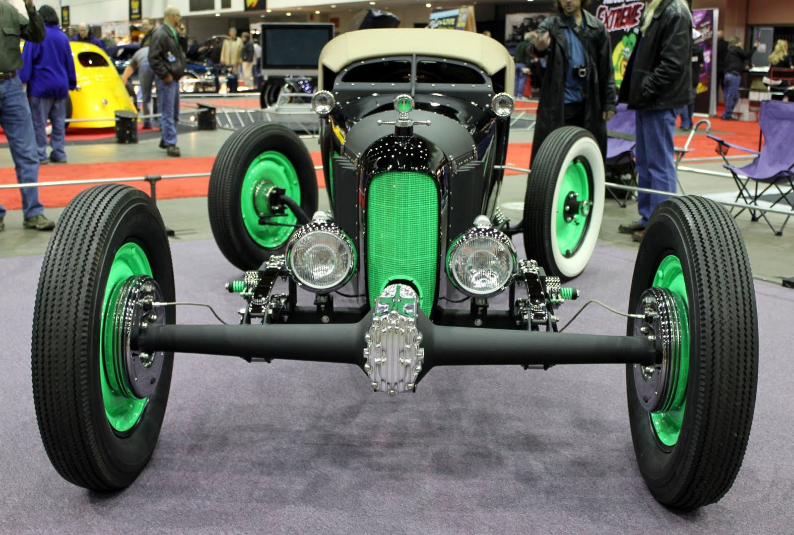 Just A Car Guy Steve Grimes front wheel driving, rear wheel steering 1927 Buick hot