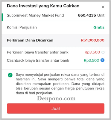 Pengalaman Mencairkan Reksadana di Bibit