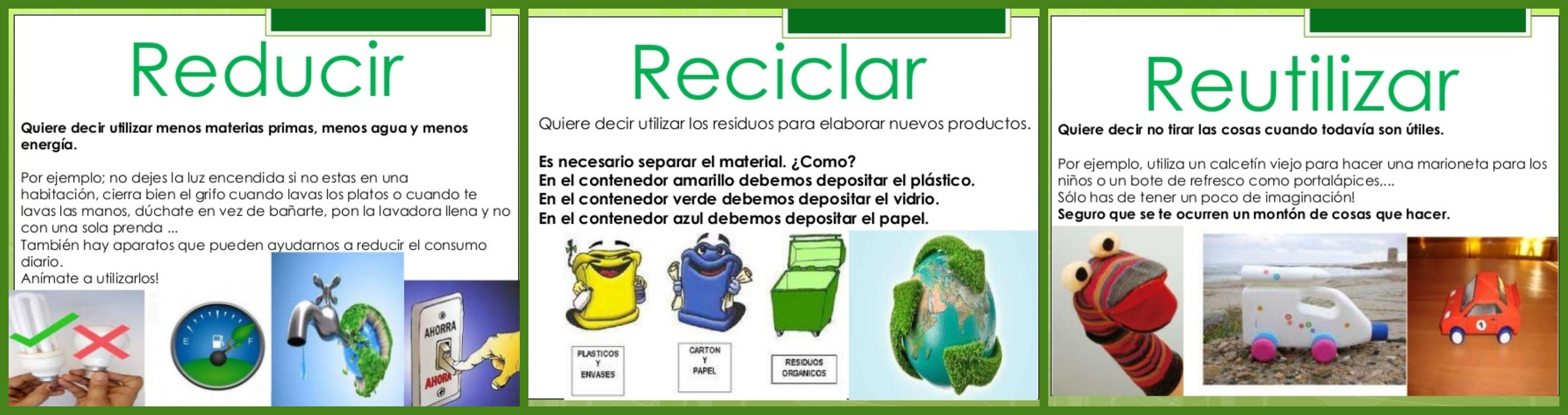 conjunto lana insuficiente Escuela Infantil Champagnat: Reducir, Reutilizar y Reciclar... ¿Nos ayudas?