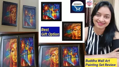 buddha wall art painting amazon review, amazon wall decor, amazon wall painting