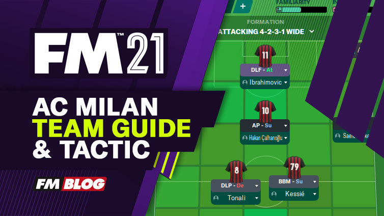 Football Manager 2021 AC Milan - Tactic, Team Guide, FM21, FM Blog