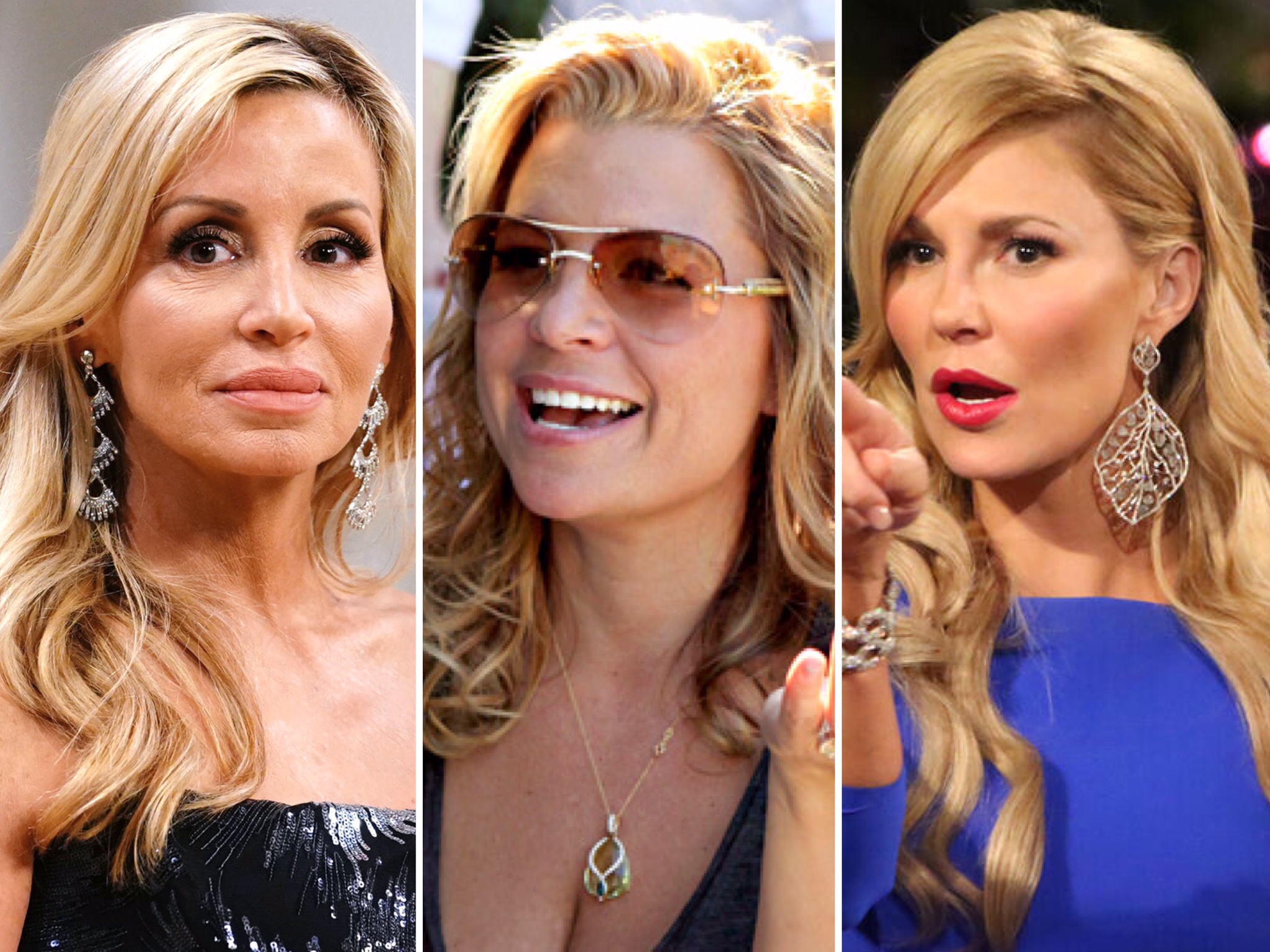 Dana Wilkey Calls Out Camille Grammer For Denying She Made Out With