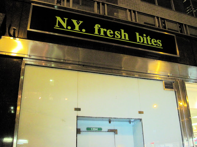N.Y. Fresh Bites just wasn't meant to be around as an Old New York establishment.