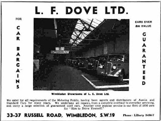 L F Dove Ltd, Wimbledon advert Norwood News 29 May 1936