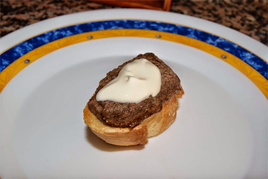 Pincho con torta paso 6