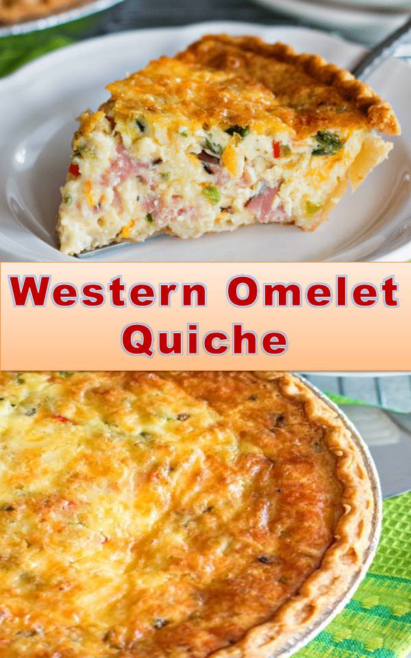 Western Omelet Quiche - MY KITCHEN