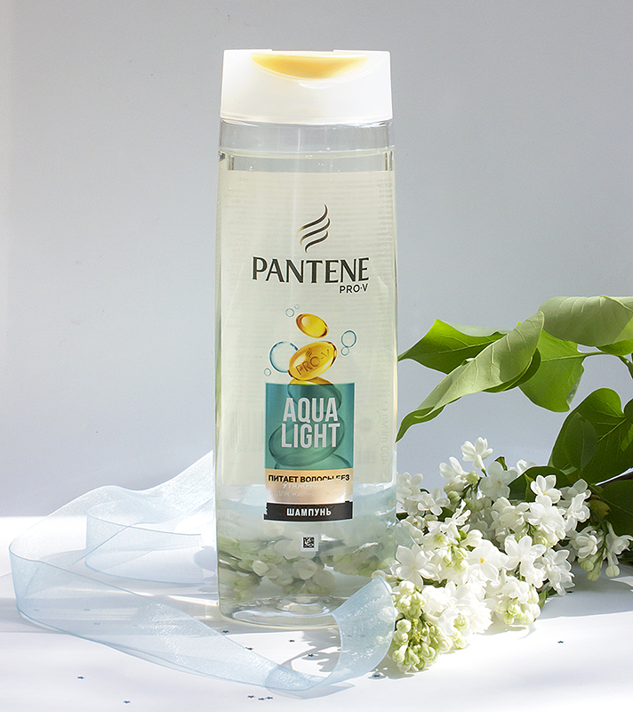 Pantene Pro-V Aqua Light шампунь; несмываемый спрей-уход
