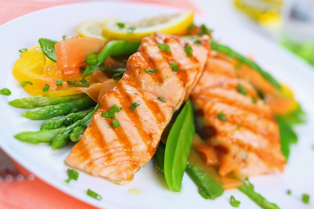 SALMÓN A LA PLANCHA DeliDiet Peru