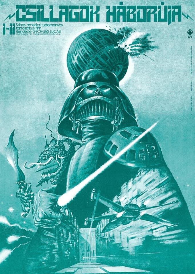 Star Wars: cartazes húngaros da trilogia original são verdadeiras obras de arte