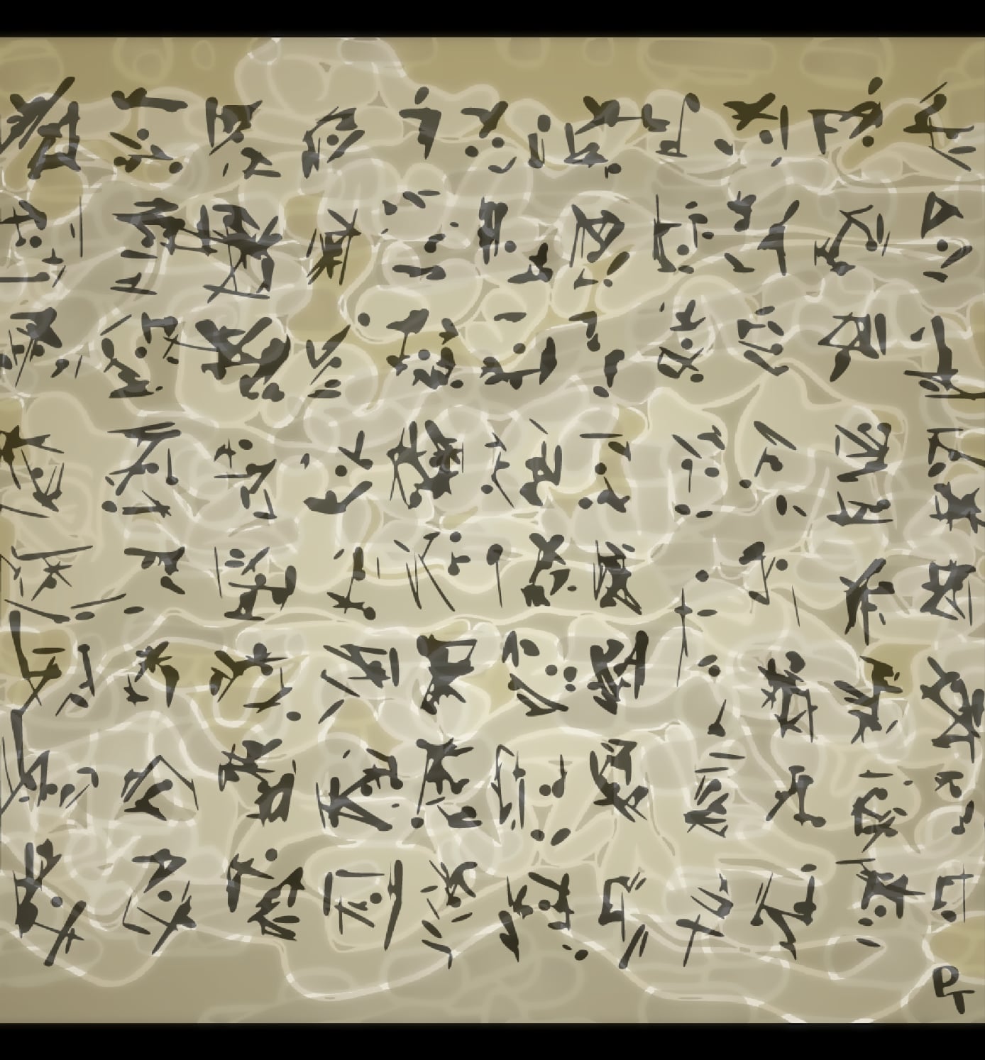 The New Post-literate: A Gallery Of Asemic Writing: Asemic Writing by ...