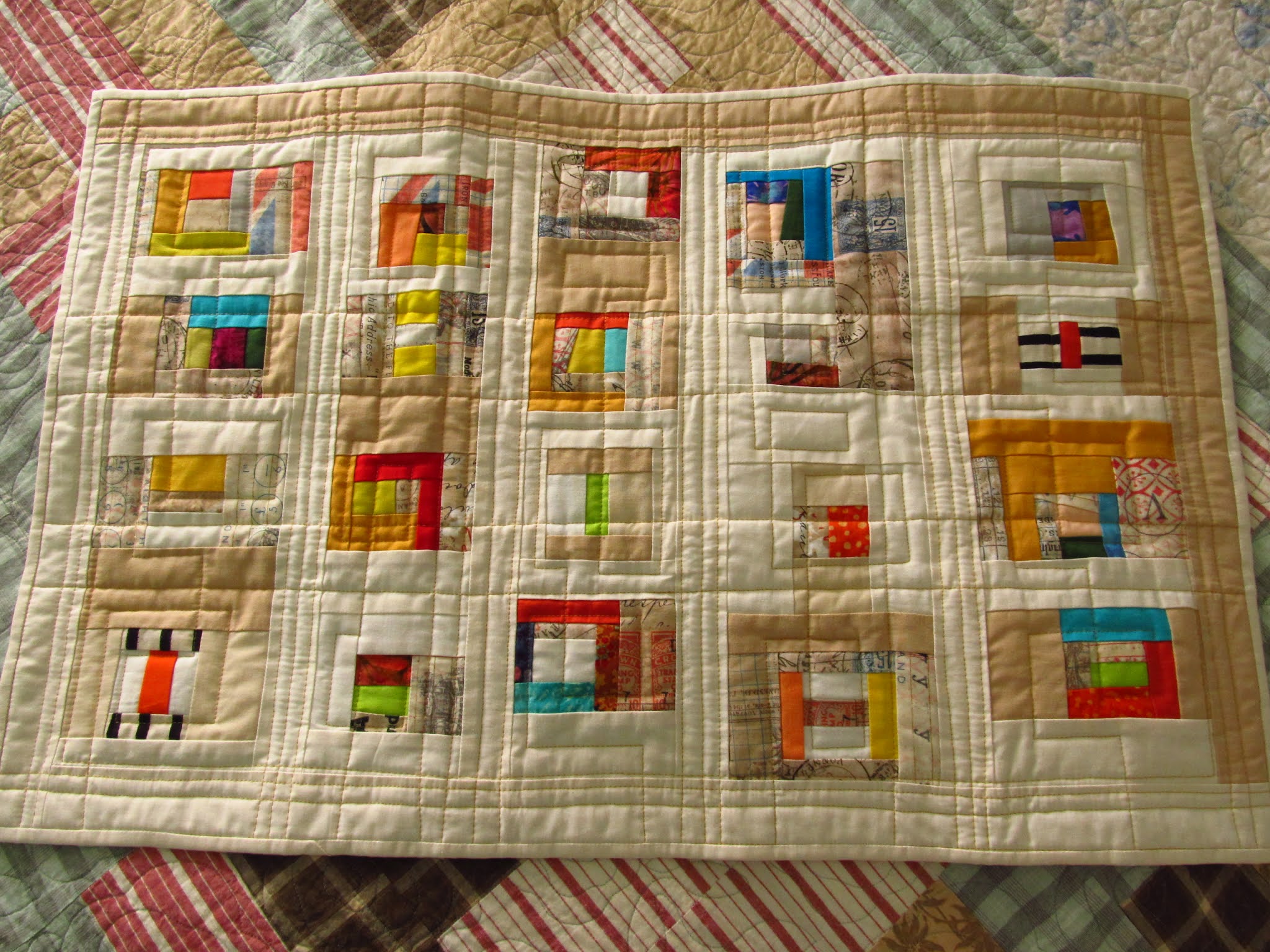 AHIQ Improvisational Utility Quilts New Challenge, Asymmetrical