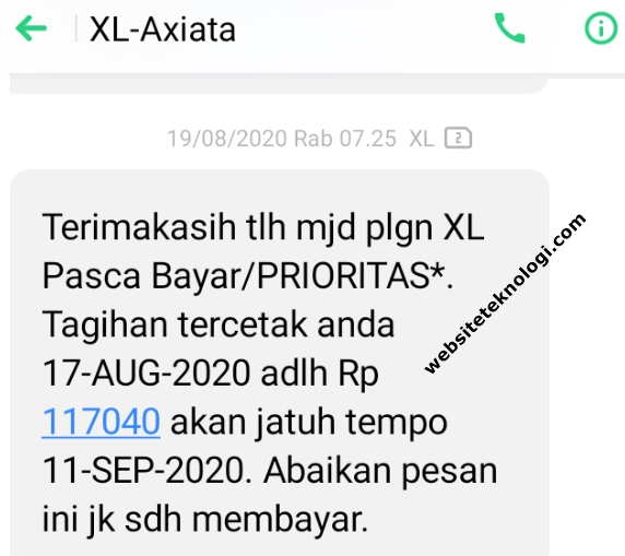 Cara bayar pascabayar indosat