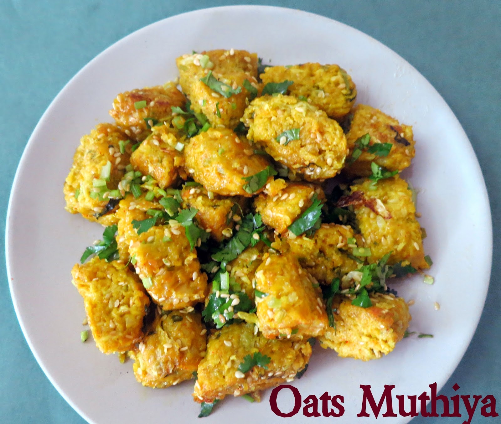 Simply Delicious Oats Muthiya(Steamed Oats Dumplings)