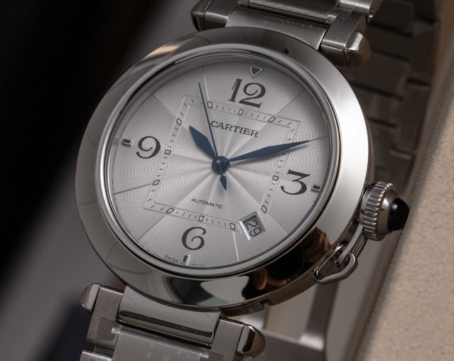 Cartier Pasha 41mm men's watch replica (ref. WSPA0009)