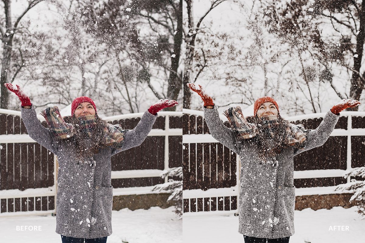 Lightroom Preset Snow Winter (DNG)