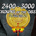 Gold Crowns of the Obsidians, 2400 - 3000 Game Gold Per gCOTO (7/22/2017) • Shroud of the Avatar Market Watch