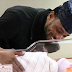 D'BANJ HAPPY TO SEE NEW BORN BABY