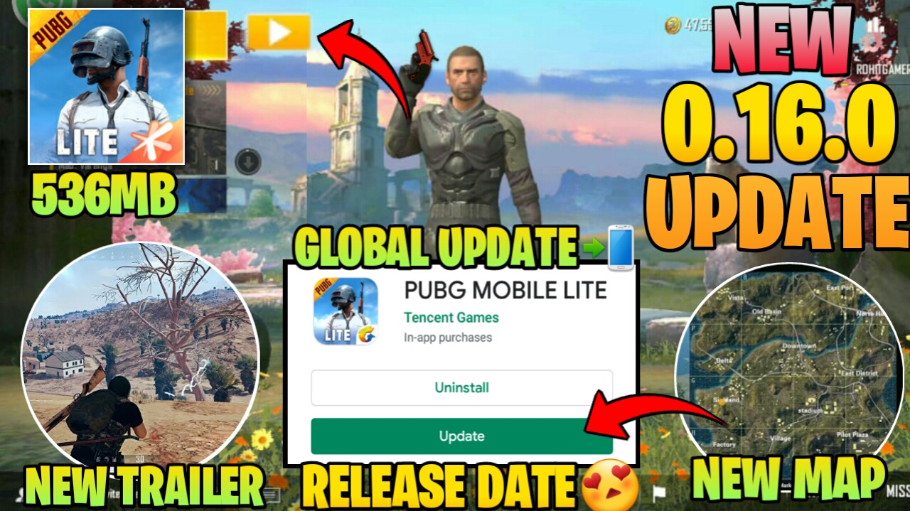 New 0.16.0 Global Update Release Date In Pubg Mobile Lite ...