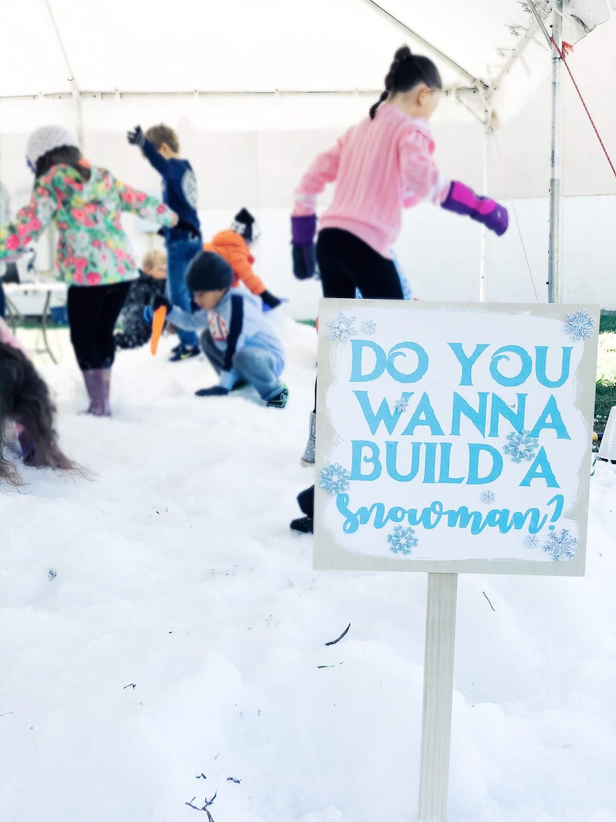 Frozen Birthday Party with SNOW Celebration Stylist Popular Party