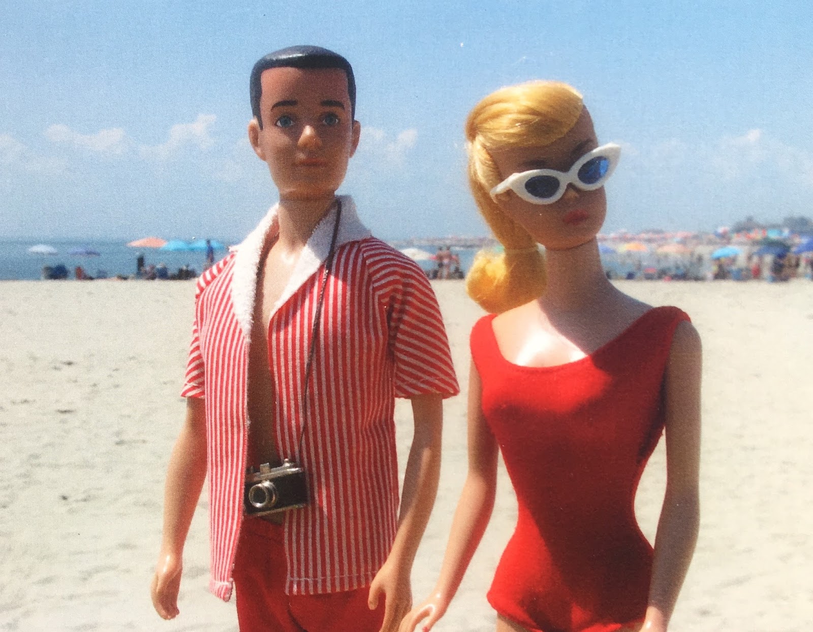 barbie and ken at the beach