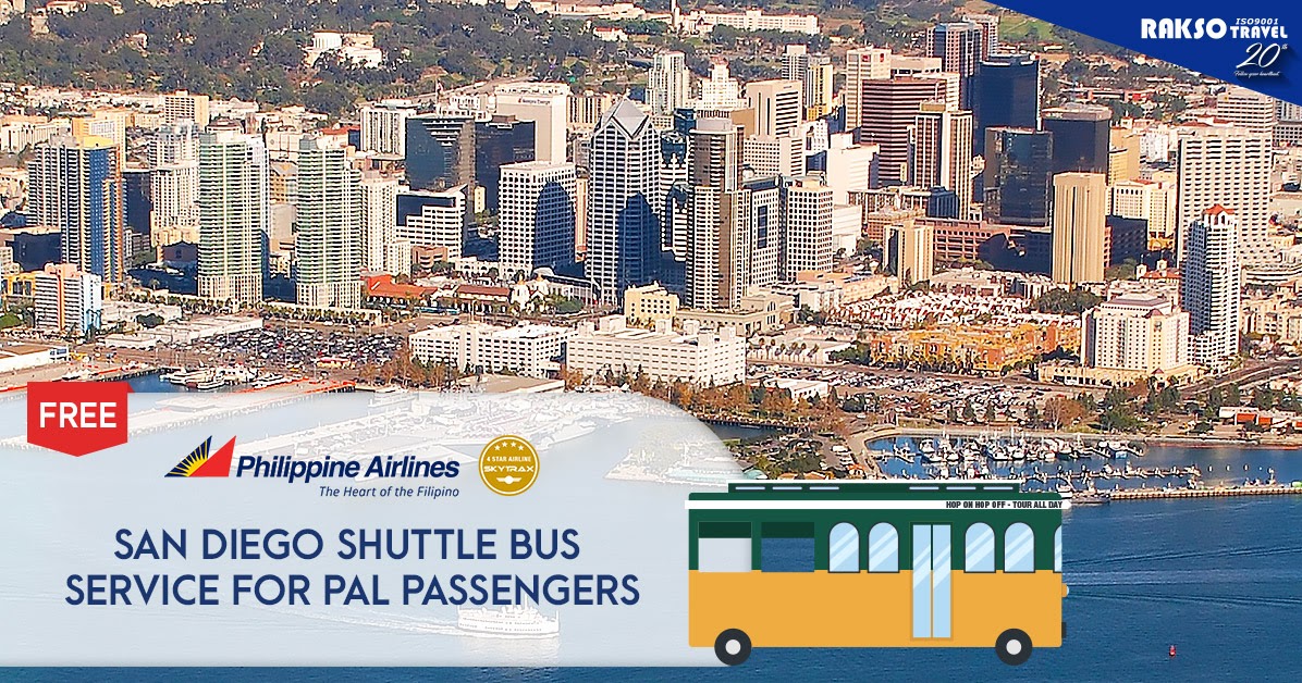Free San Diego Shuttle Bus Service for PAL Passengers