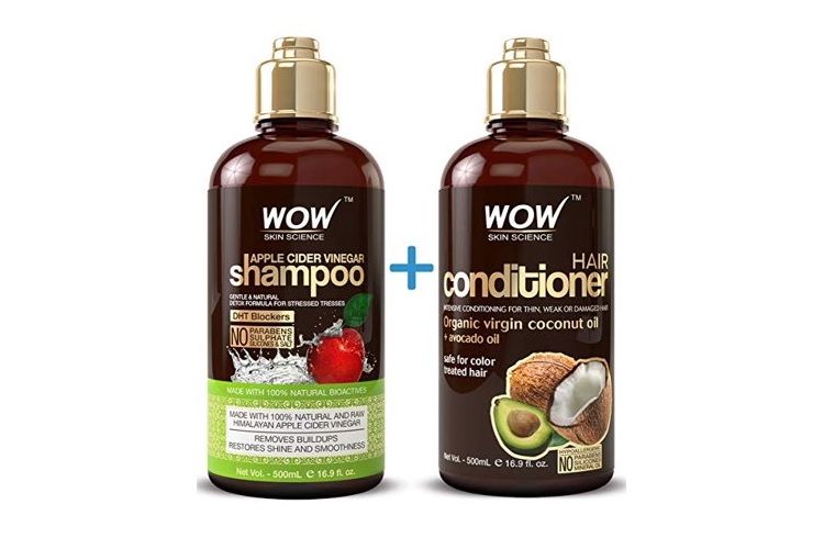 Vinagre de sidra de manzana para el cabello