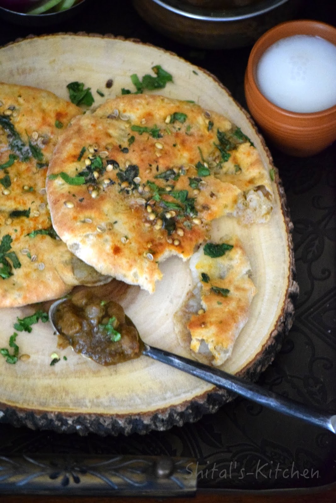 Shital'sKitchen Whole Wheat Stuffed Kulche