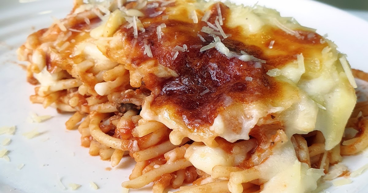 I Love. I Cook. I Bake. Spaghetti Brulee