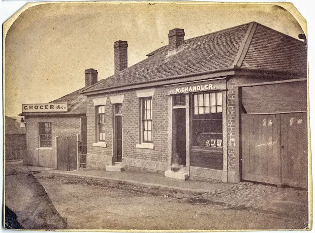 William Chandler's shoe business Battery Point 1860s
