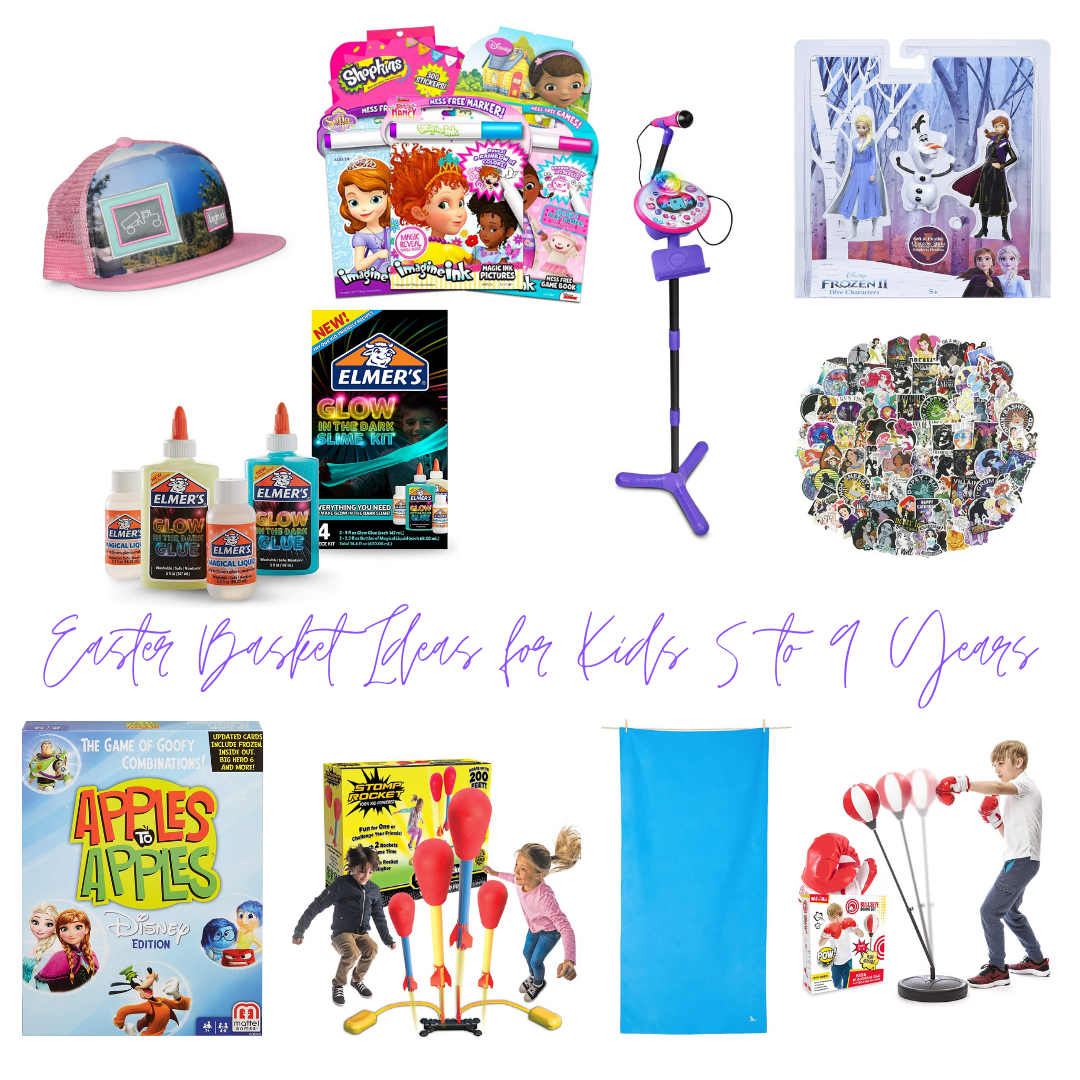 Sparkles and Lattes Easter Basket Ideas for Kids 5 9 Years Old