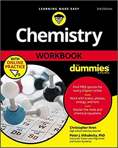 Chemistry Workbook For Dummies,3rd Edition