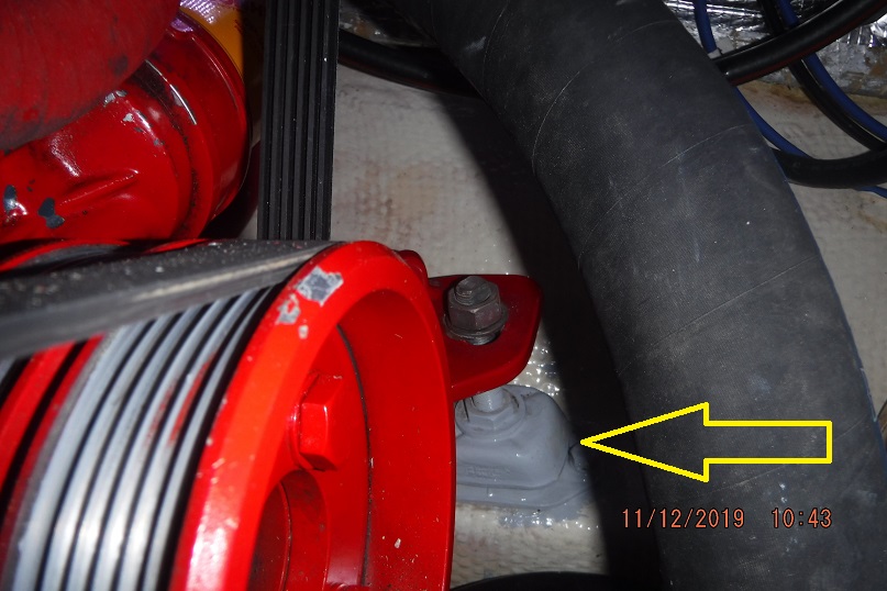 Chip & Debbie Willis on s\v Elegant'sea Beta diesel engine motor