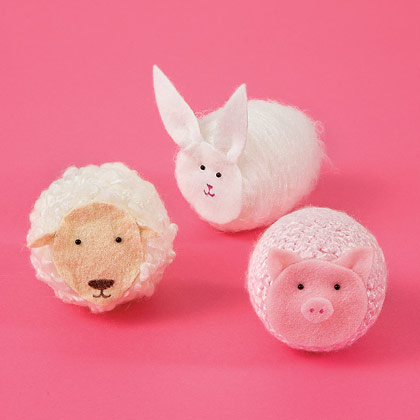 Easter Craft: Barnyard Cuties
