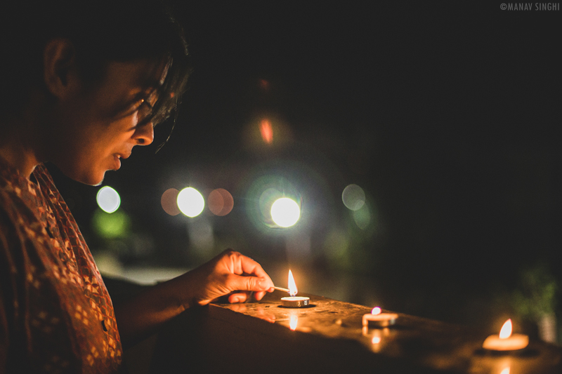 Lighting the Candles/Diyas - 5th April 2020