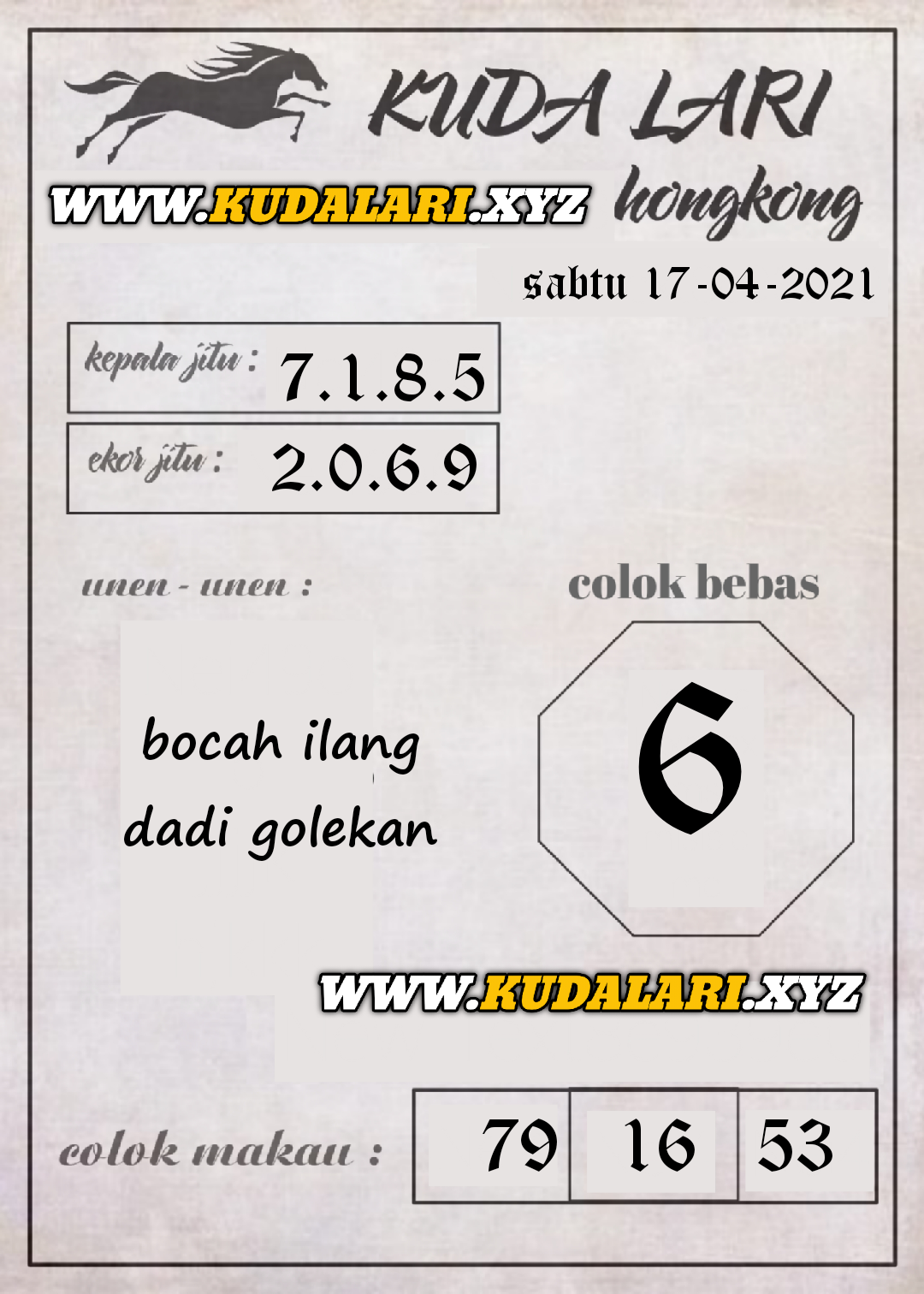 Kuda Lari Sore Kuda Lari Sore