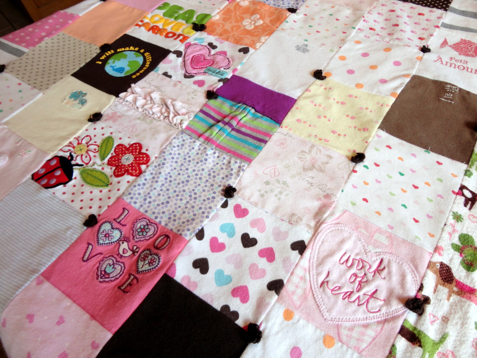 craftucopia lucille's onesie quilt